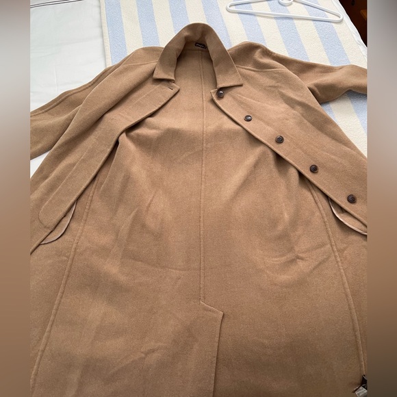 J.McLaughlin Julianne Wool Blend Belted Overcoat XL - Picture 7 of 9